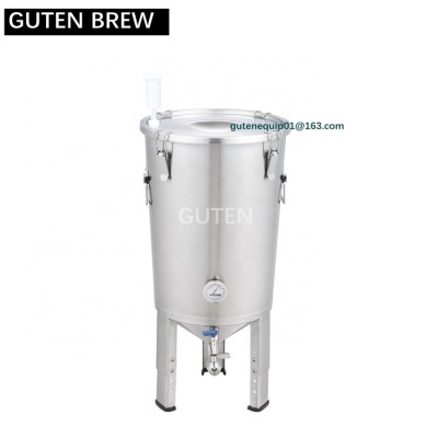 HOME USED 32L CONICAL FERMENTER FER-32VV, FERMENTATION TANK, GUTEN FERMENTER, OPTIONAL CHILLER AND CHILLING LID